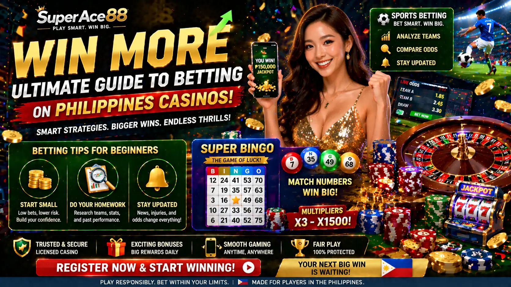 Win More: Ultimate Guide to Philippines Casinos Betting for Beginners