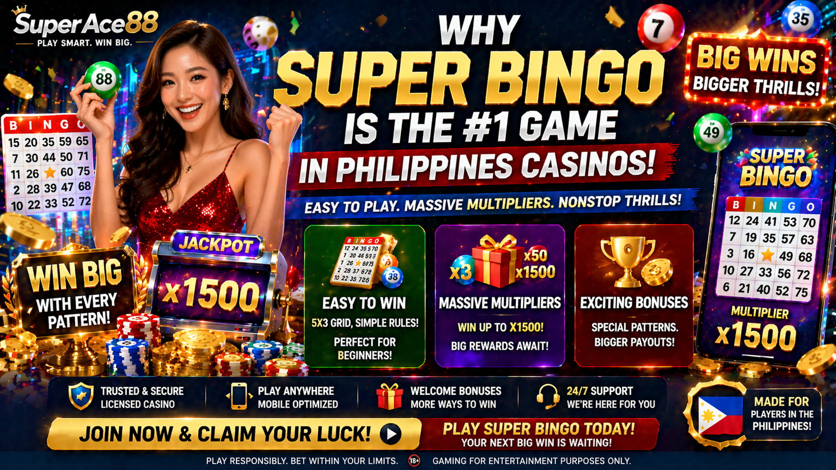 Philippines Casinos Guide: Why Super Bingo Is the Most Popular Game