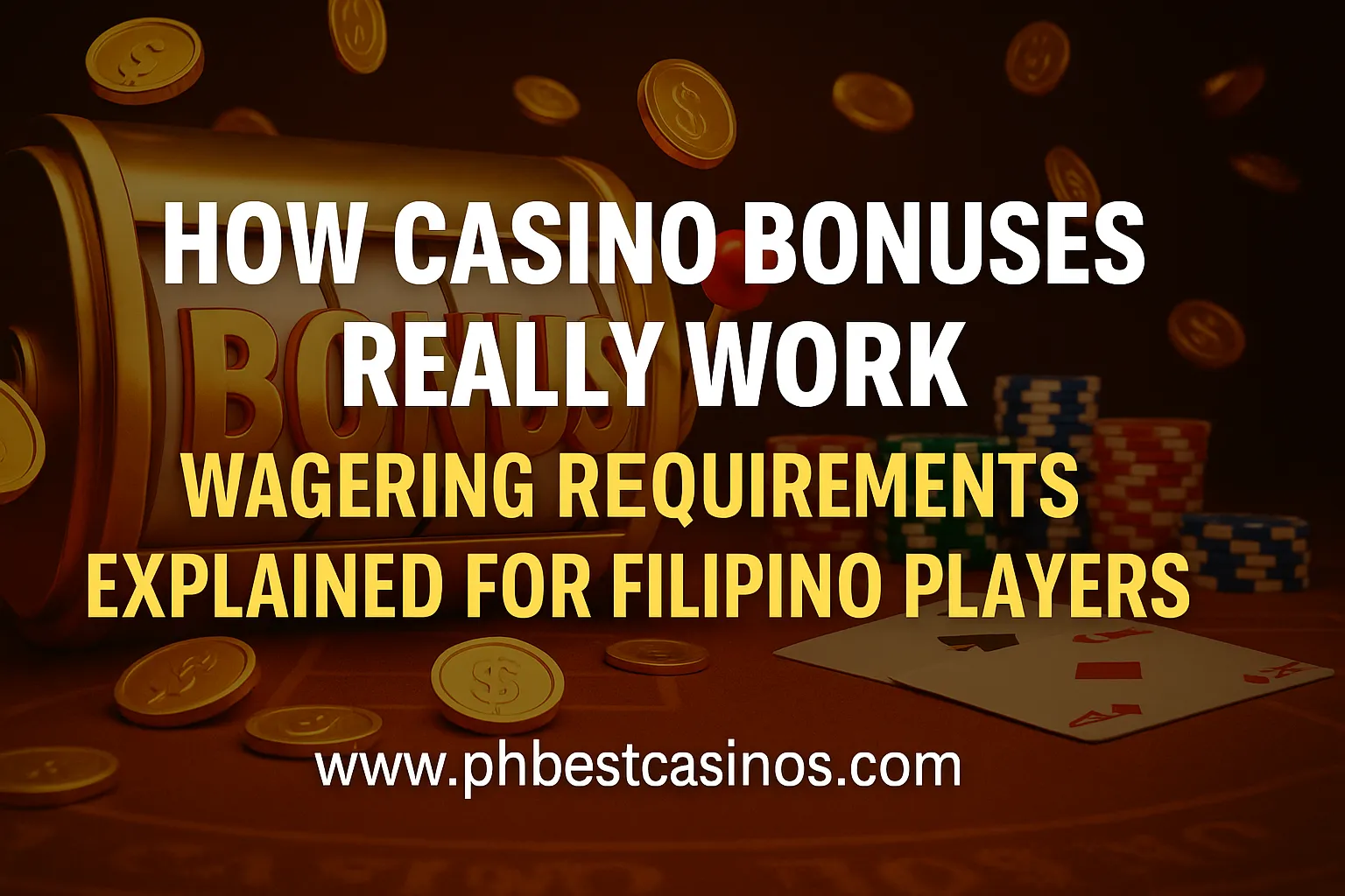 Learn How Casino Bonuses Really Work in the PH