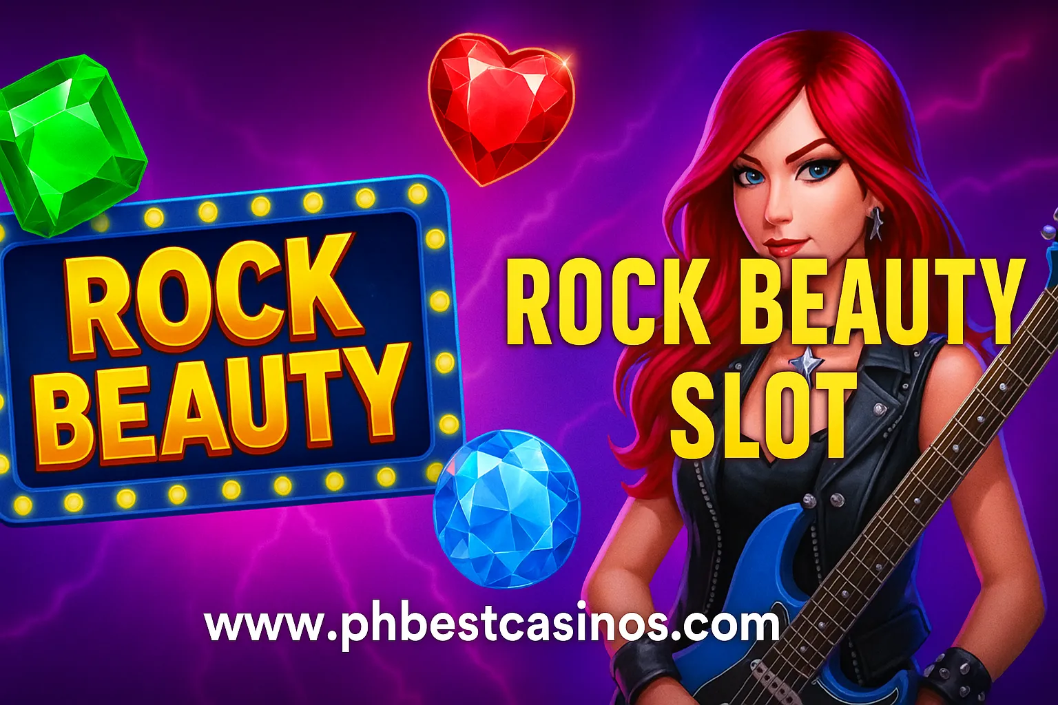 JILI Rock Beauty Slot – Gemstone Rock Band Theme & Free Spin Features