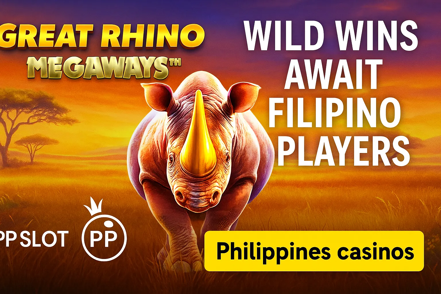 Great Rhino Megaways Slot Review – Wild Wins Await Filipino Players (PP SLOT)
