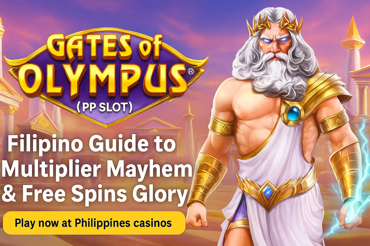 Gates of Olympus (PP SLOT) – Filipino Guide to Multiplier Mayhem & Free Spins Glory