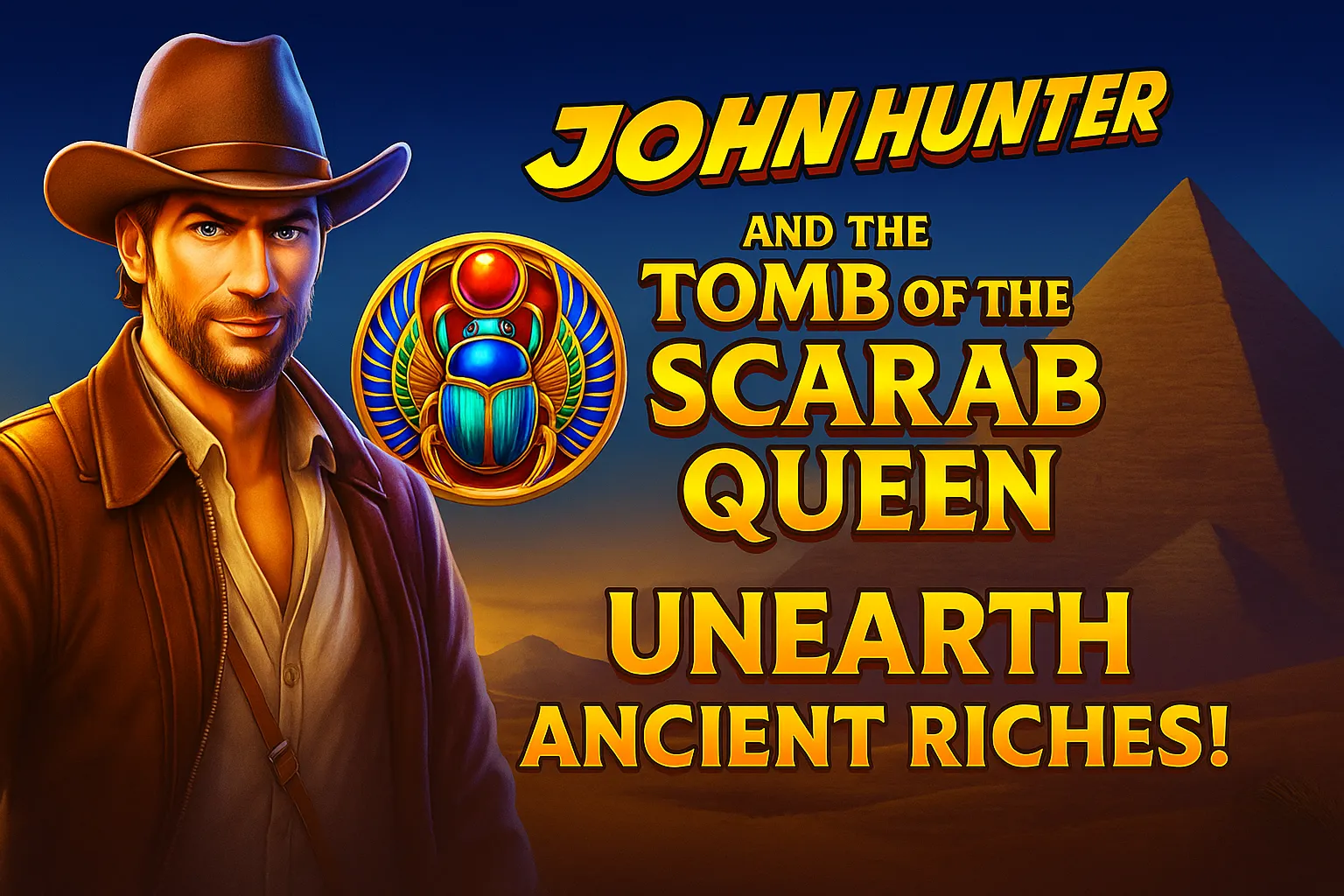 John Hunter Scarab Queen Slot Review Treasure Quest
