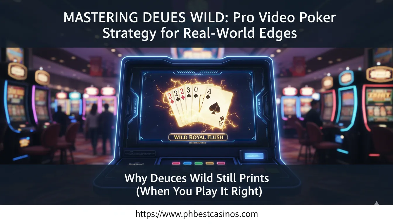 Mastering Deuces Wild Video Poker Like a Pro