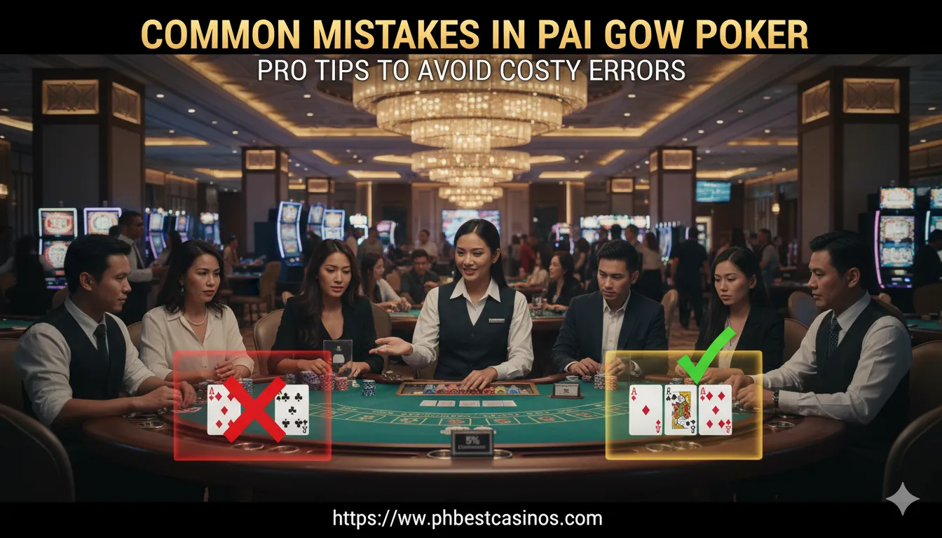 Common Pai Gow Poker Mistakes and How to Fix Them