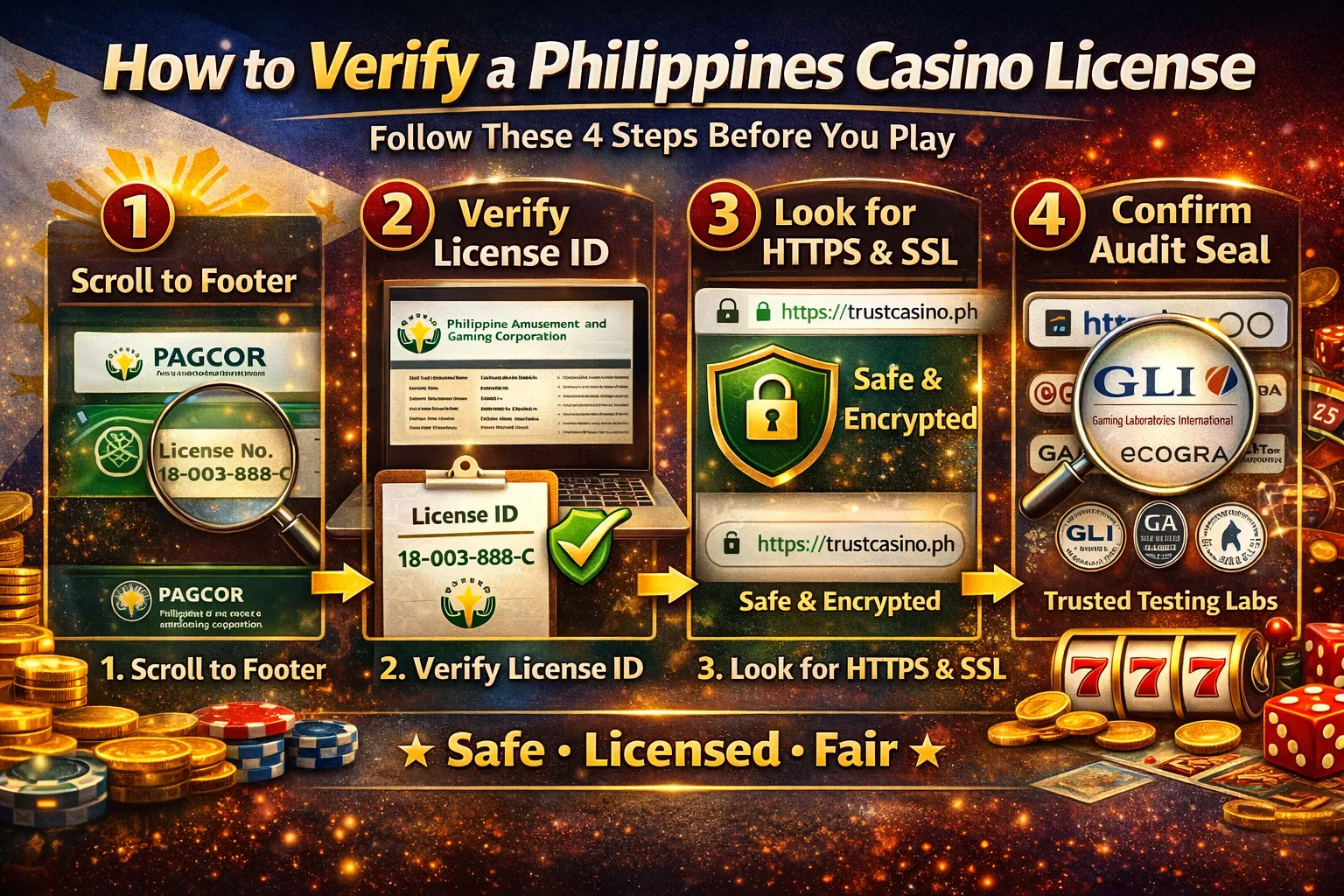 How to Avoid Risky Casinos Using License Checks