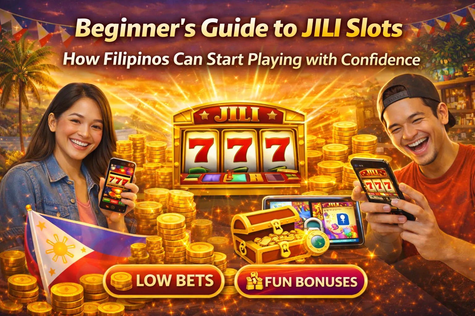 How to Play JILI Slots Safely for Beginners