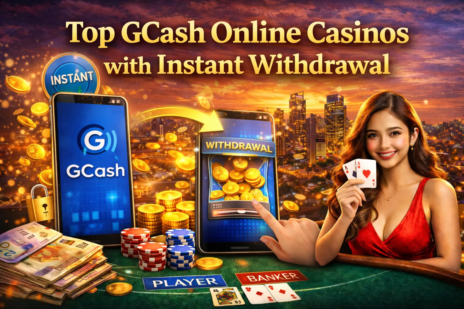 Top GCash Online Casinos with Instant Withdrawal