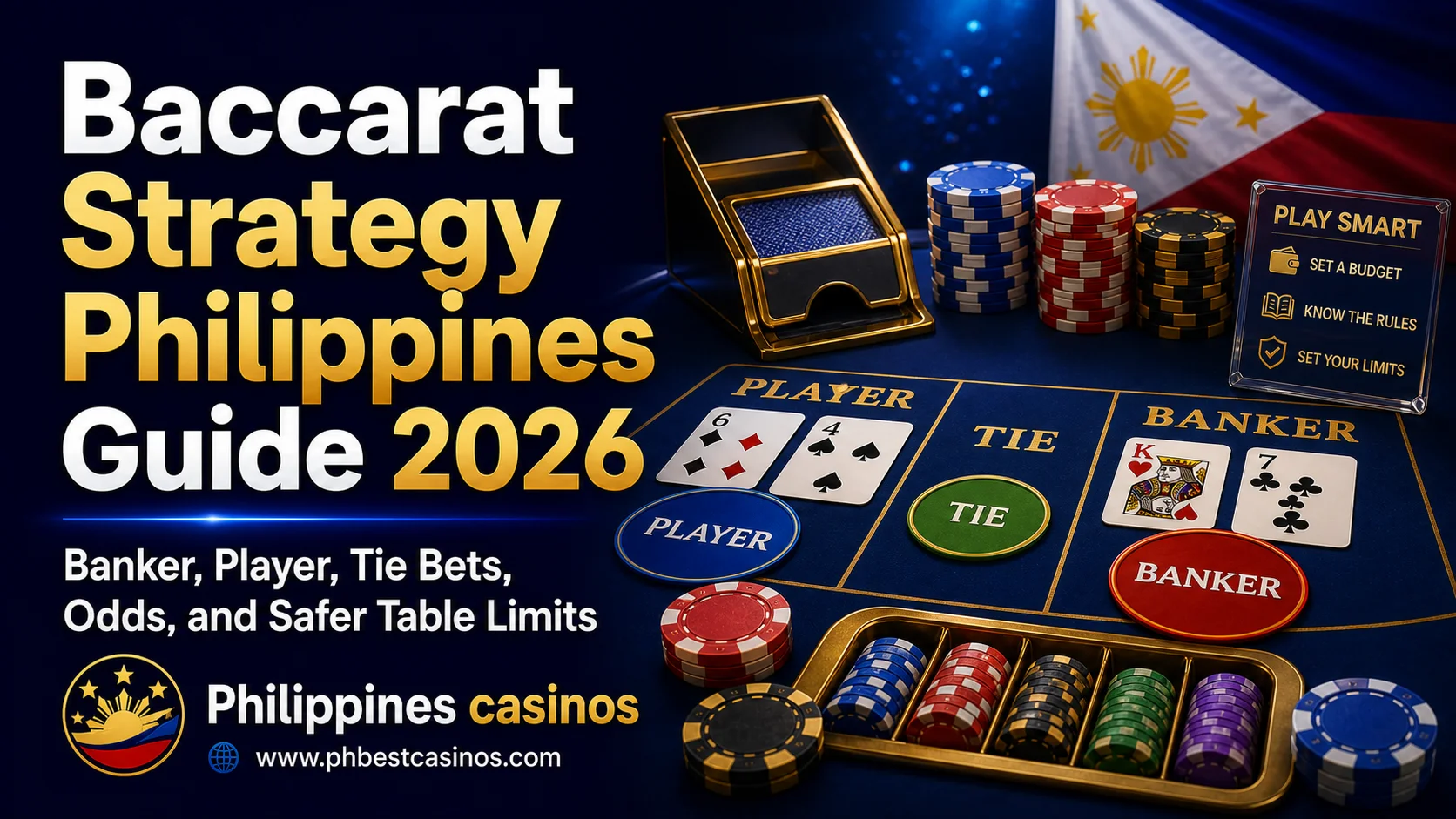 Baccarat Strategy Philippines Guide 2026: Banker, Player, Tie Bets and Safer Table Limits