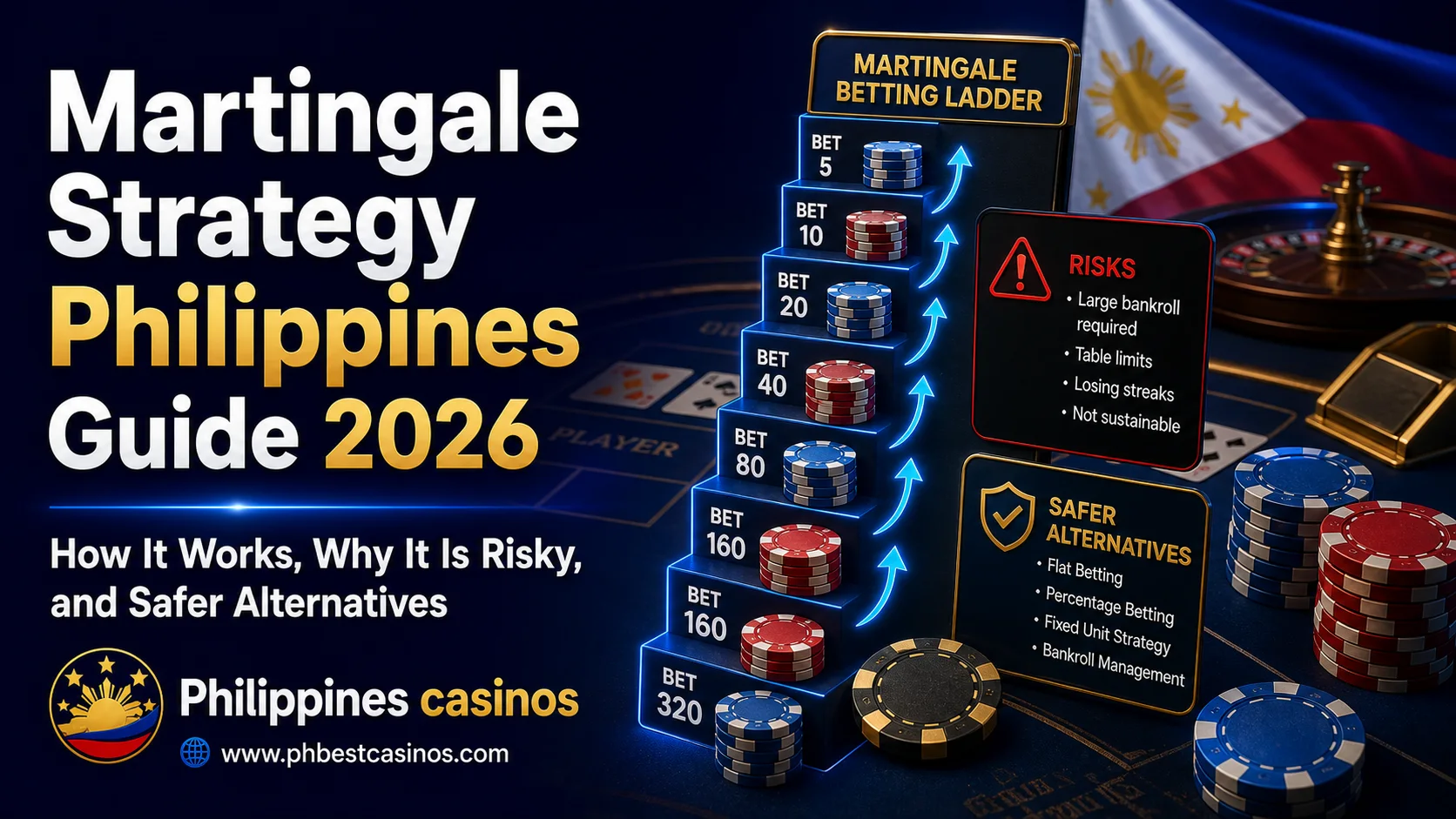 Martingale Strategy Philippines Guide 2026: Risks, Limits and Safer Alternatives