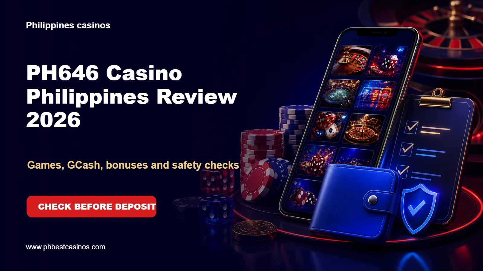 PH646 Casino Philippines Review 2026: Games, GCash, Bonuses and Safety Checks