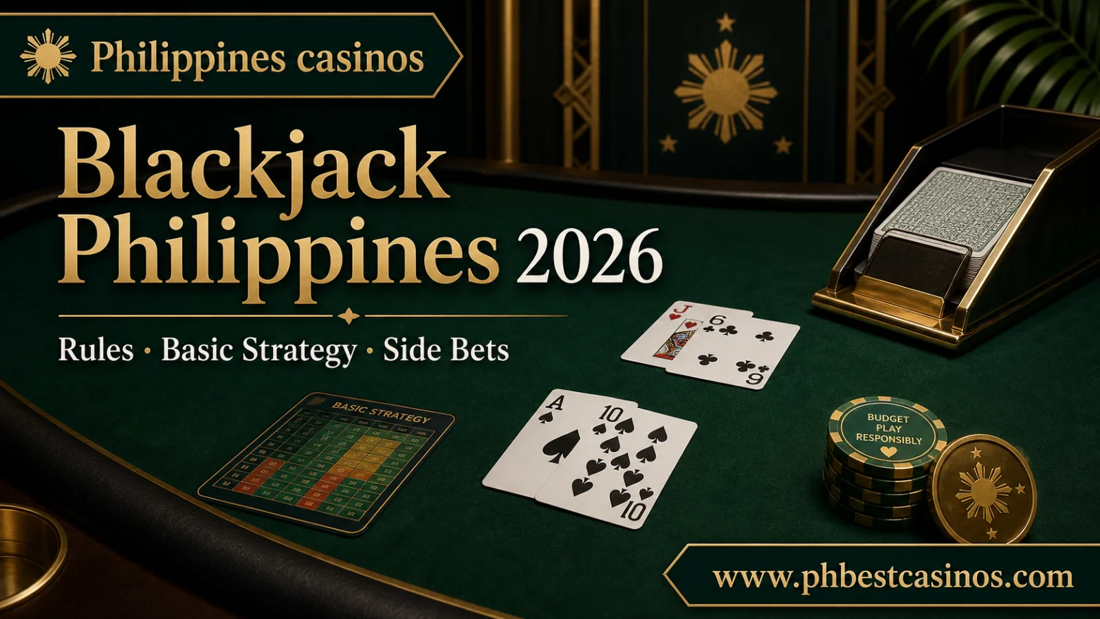 Blackjack Philippines Guide 2026: Rules, Basic Strategy Limits, Side Bets and Safer Budget