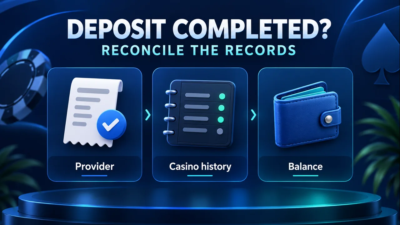 Casino Deposit Marked Completed but Balance Missing: A Reconciliation Checklist