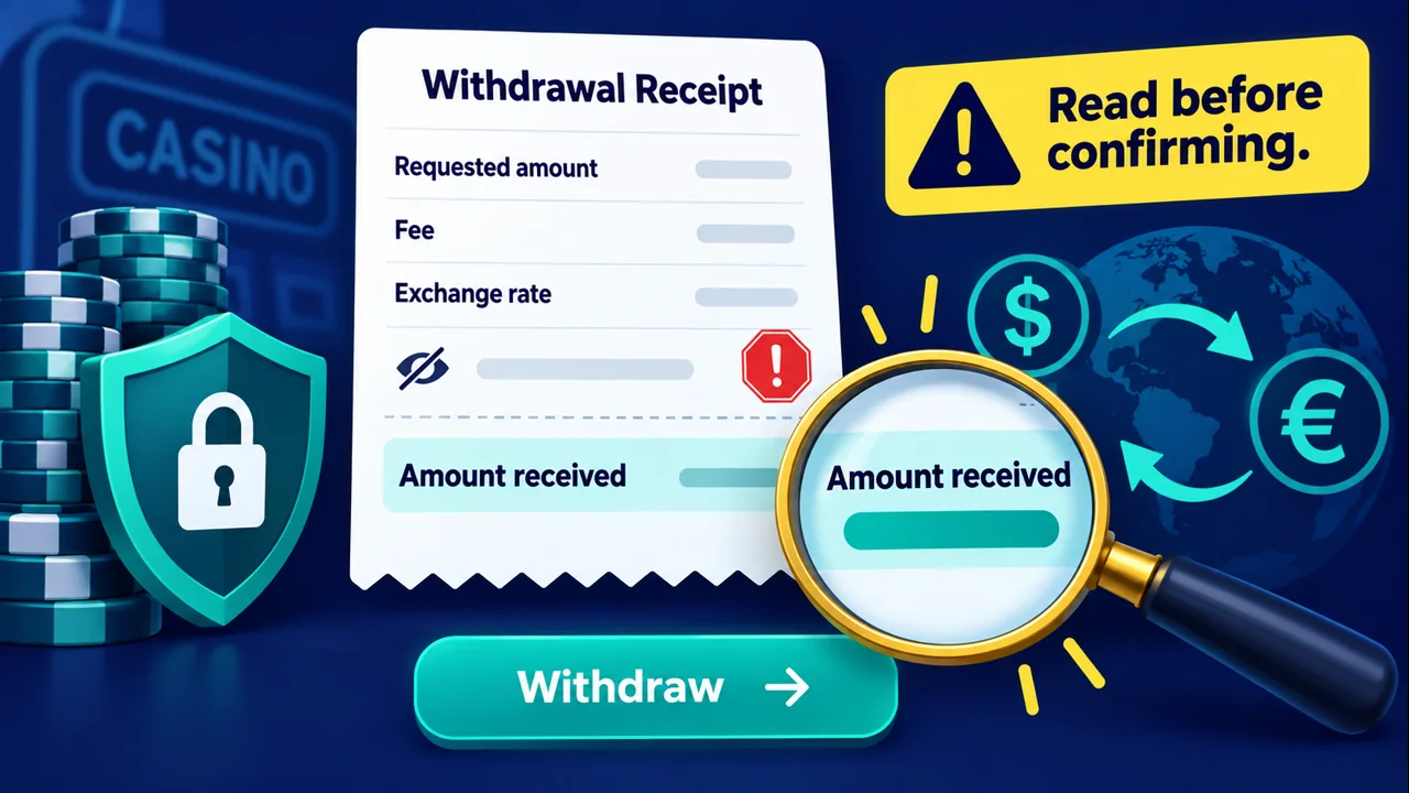 Withdrawal Fee vs Currency Conversion: Read the Final Amount Before Confirming