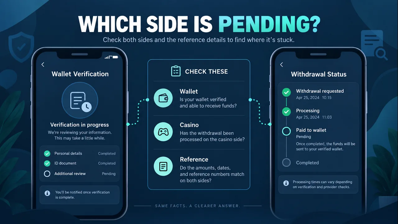GCash Verification Pending vs Casino Cashout Pending: Which Side to Check First